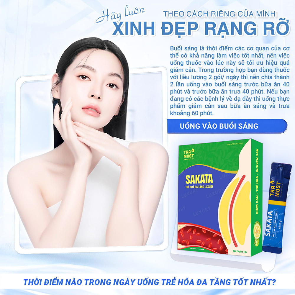 SAKATA - TRẺ HÓA ĐA TẦNG LUXURY (NEW) sakata trẻ hoá đa tầng luxury