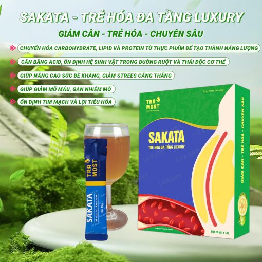 sakata trẻ hoá đa tầng luxury