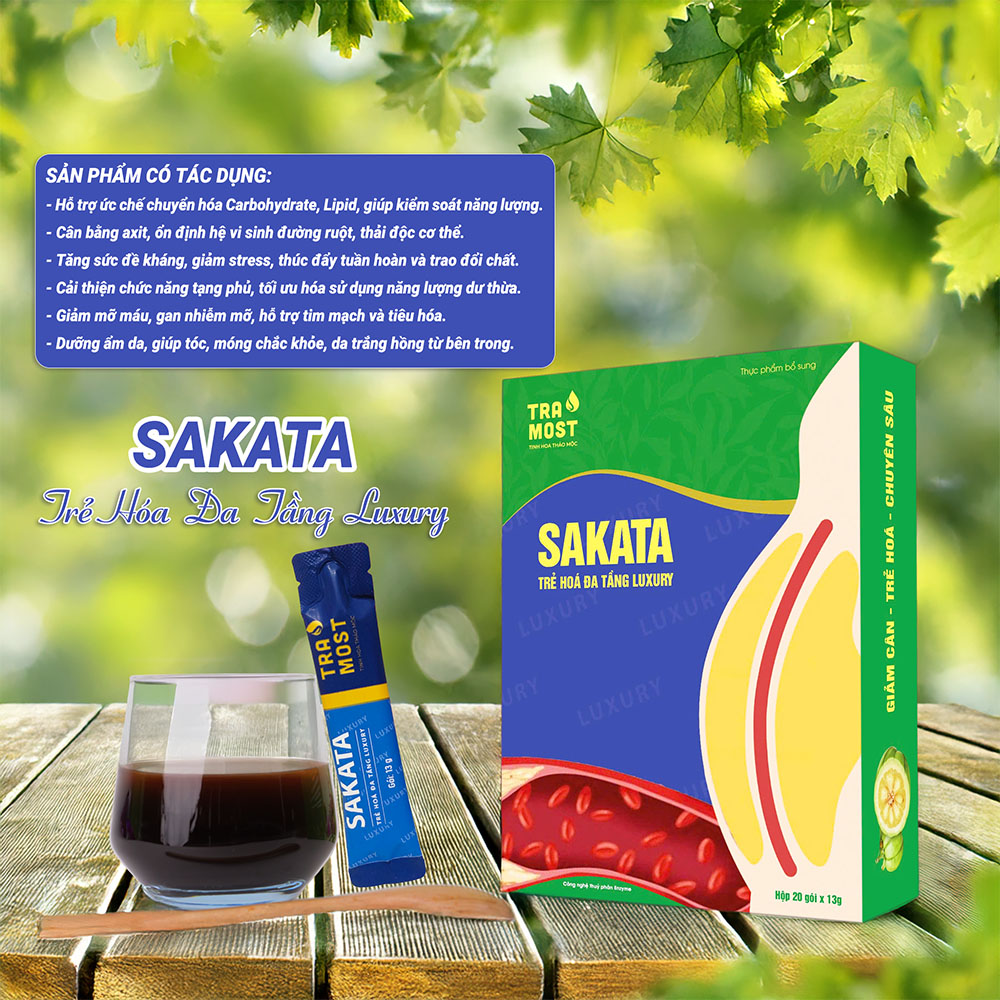 SAKATA - TRẺ HÓA ĐA TẦNG LUXURY (NEW) sakata trẻ hoá đa tầng luxury