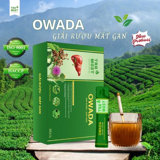 OWADA GIẢI RƯỢU - MÁT GAN (HỘP TO 20 GÓI) - Ảnh 5