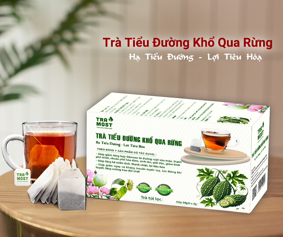 TRÀ KHỔ QUA RỪNG ( HẠ TIỂU ĐƯỜNG - LỢI TIÊU HÓA ) Trà khổ qua rừng 01