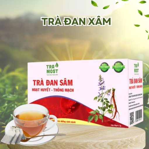 TRÀ ĐAN SÂM (HOẠT HUYẾT- THÔNG MẠCH)