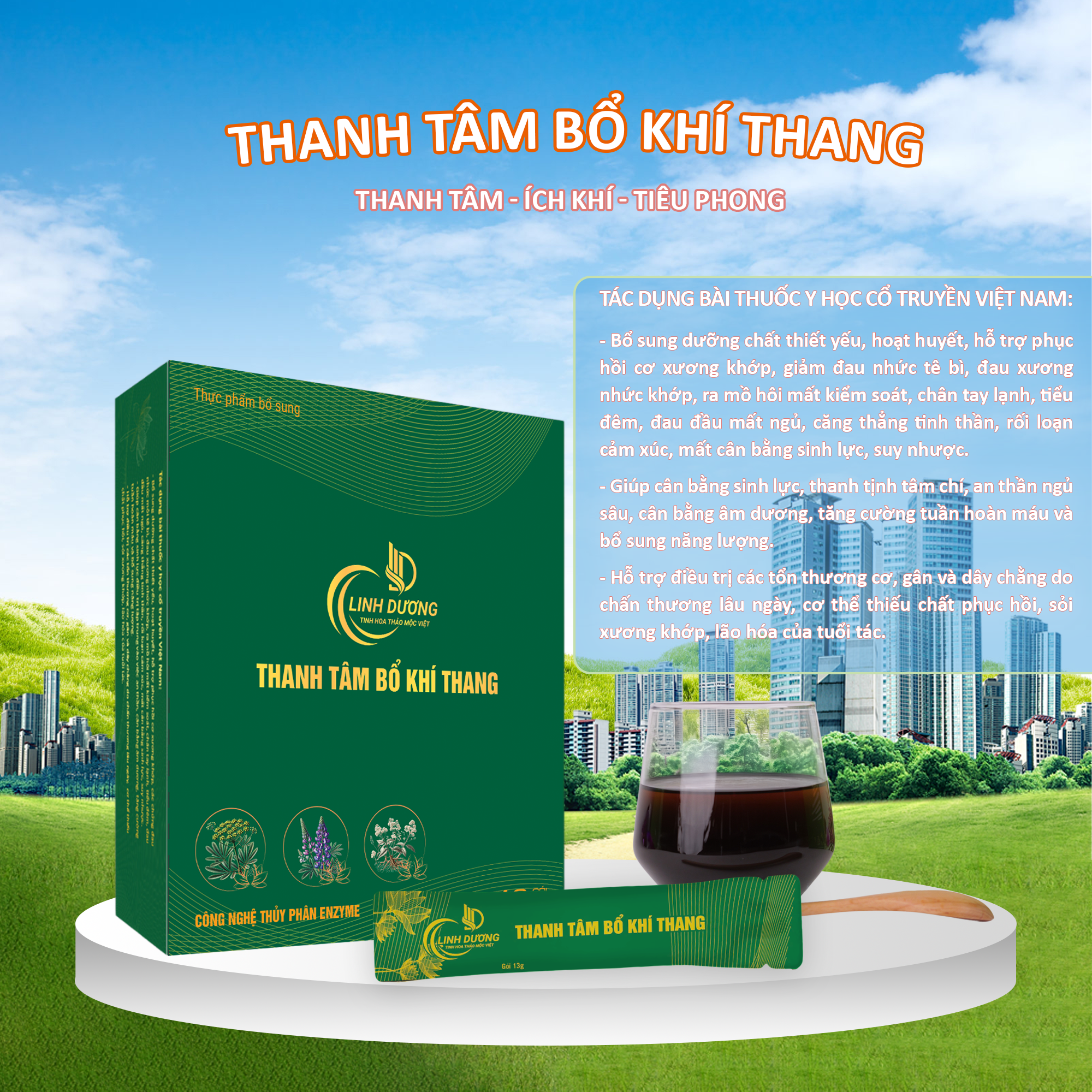 THANH TÂM BỔ KHÍ THANG (XƯƠNG KHỚP - MẤT NGỦ) Thanh tâm bổ khí thang 02
