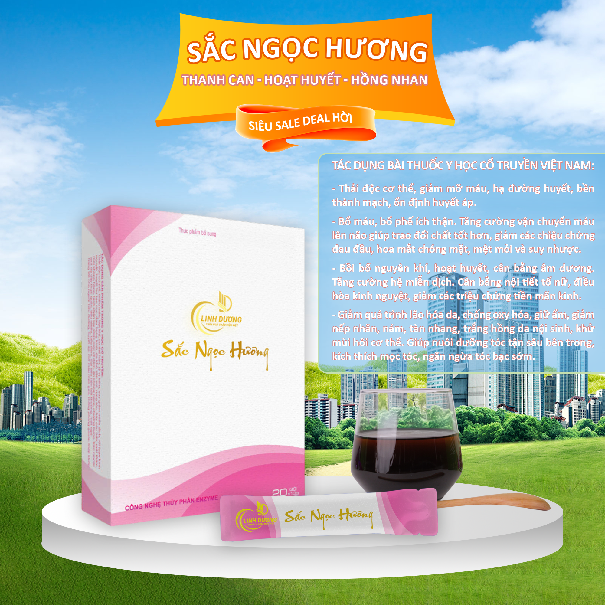 Cách sử dụng Sắc Ngọc Hương 