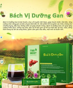 bách vị dưỡng gan nước uống hỗ trợ giải độc gan