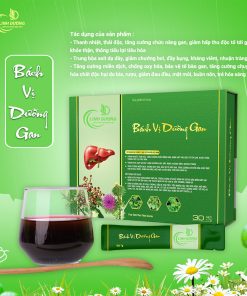 bách vị dưỡng gan nước uống hỗ trợ giải độc gan