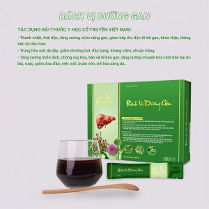 Ai nên dùng Bách vị dưỡng gan? Bí quyết chăm sóc sức khoẻ từ thiên nhiên bách vị dưỡng gan nước uống hỗ trợ giải độc gan