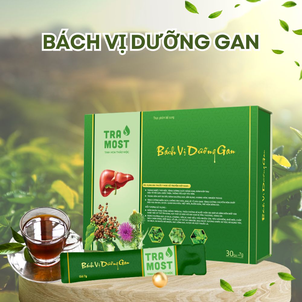 BÁCH VỊ DƯỠNG GAN (THANH NHIỆT - THẢI ĐỘC GAN)