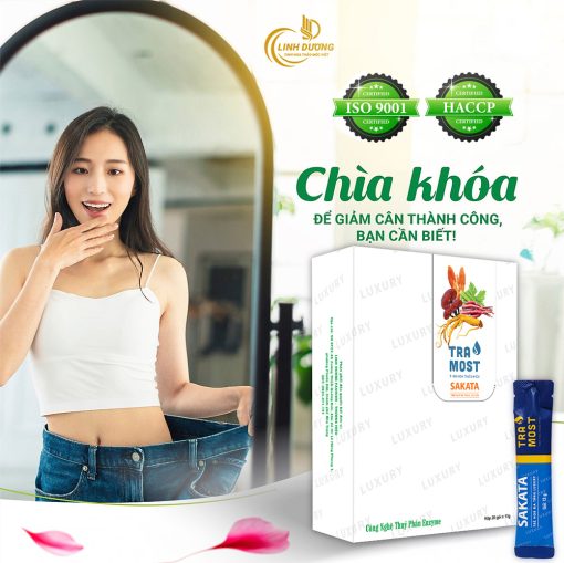 sataka nước uống hỗ trợ giảm cân Tra Most