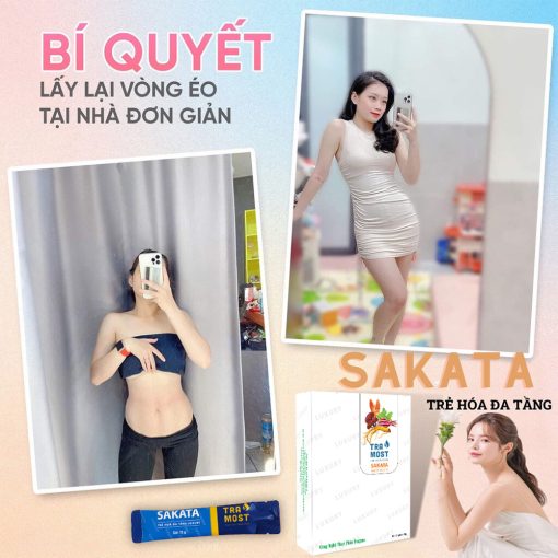 sataka nước uống hỗ trợ giảm cân Tra Most