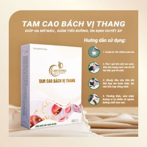 TAM CAO BÁCH VỊ THANG (TIỂU ĐƯỜNG - MỠ MÁU - HUYẾT ÁP) tam cao bách vị thang