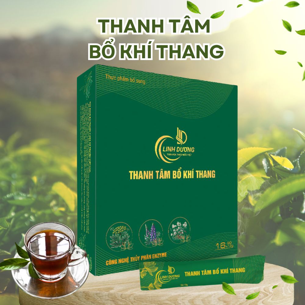 THANH TÂM BỔ KHÍ THANG (XƯƠNG KHỚP - MẤT NGỦ)