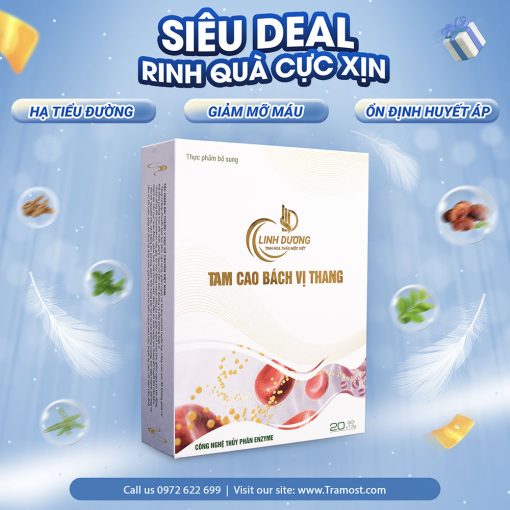 trà tam cao bách vị thang của tra most