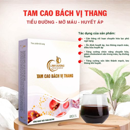 trà tam cao bách vị thang của tra most
