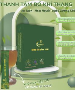 trà thanh tâm bổ khí thang của thương hiệu tra most
