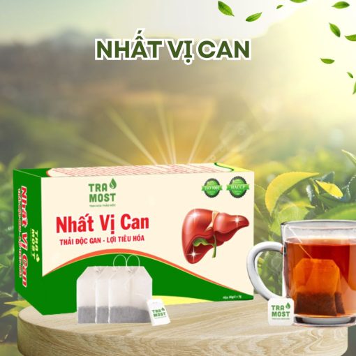 TRÀ NHẤT VỊ CAN (THANH NHIỆT- GIẢI ĐỘC- LỢI TIÊU HÓA)