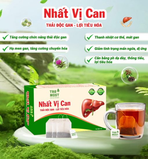 trà túi lọc nhất vị can