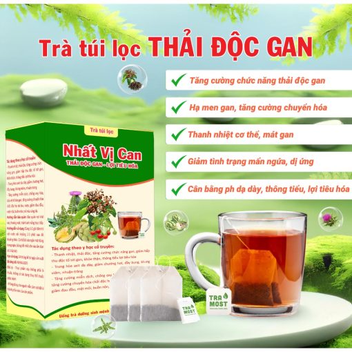trà túi lọc nhất vị can