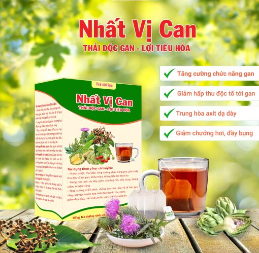 trà túi lọc nhất vị can
