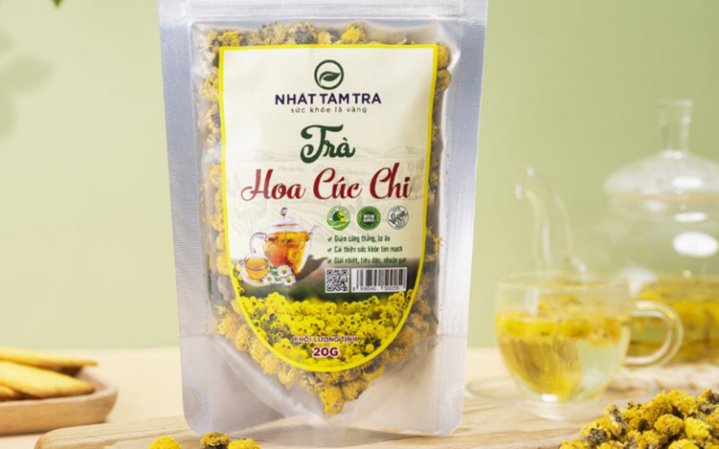 công dụng trà hoa cúc chi