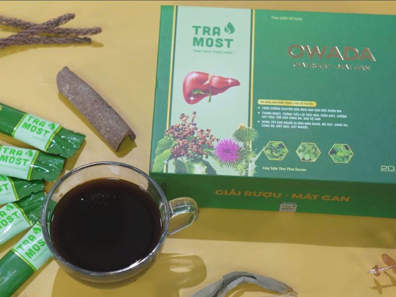 Owada - Một công giải rượu, ba công trị bệnh OWADA mùi hương thảo dược dịu nhẹ, giải rượu sau mỗi lần nhậu