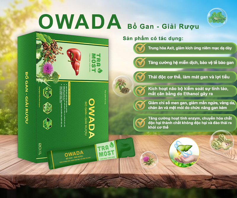 Owada - Một công giải rượu, ba công trị bệnh Dược phẩm được kiểm định chất lượng an toàn, đáp ứng quy trình sản xuất tiêu chuẩn